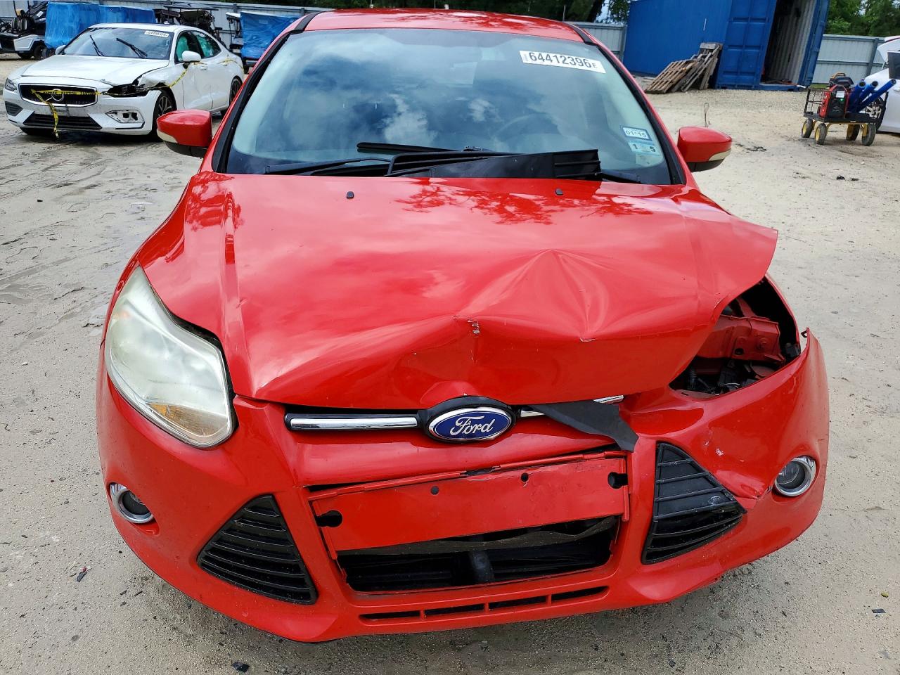 2012 Ford Focus Sel Red vin: 1FAHP3M29CL252463