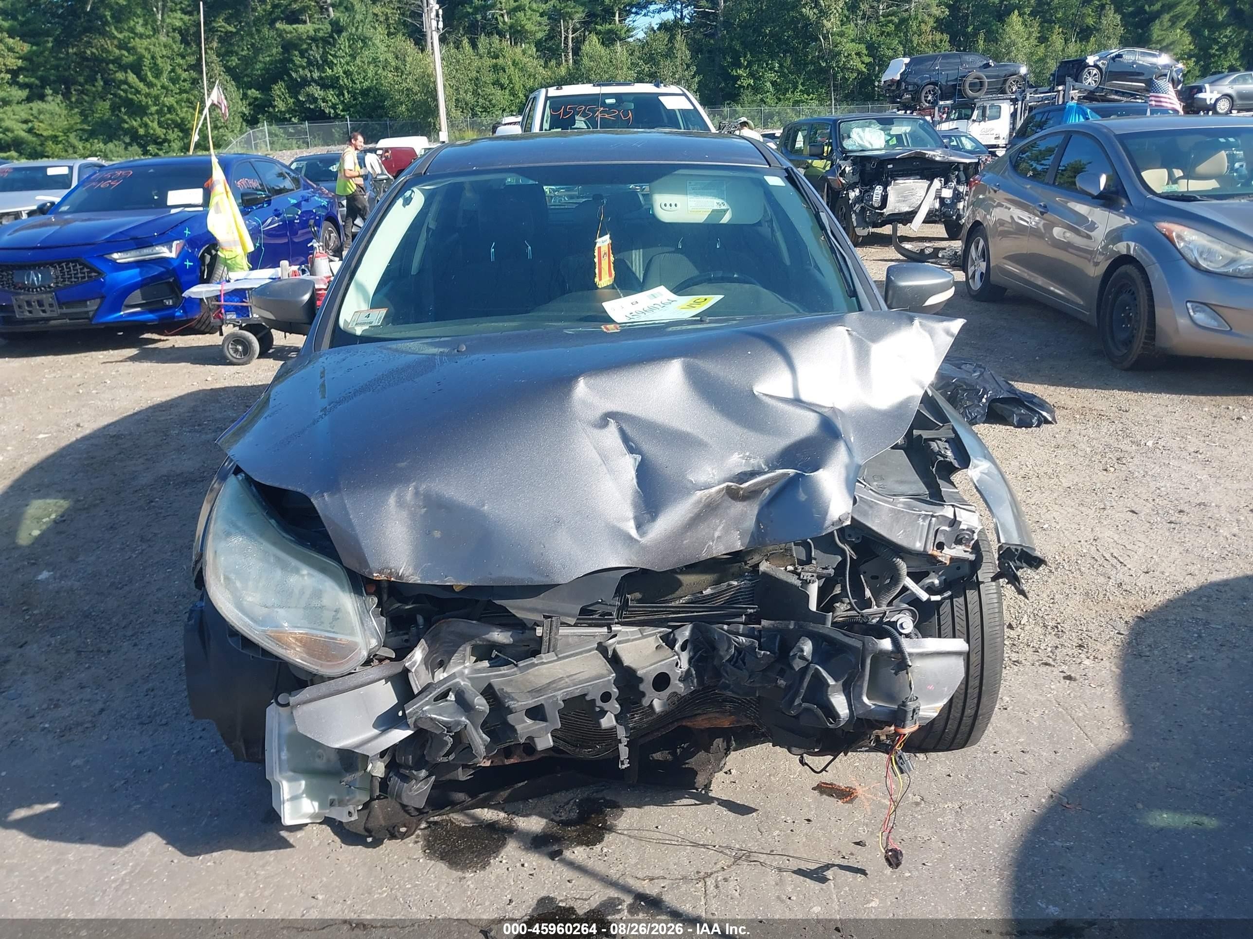 2012 Ford Focus Sel Gray vin: 1FAHP3M29CL358749