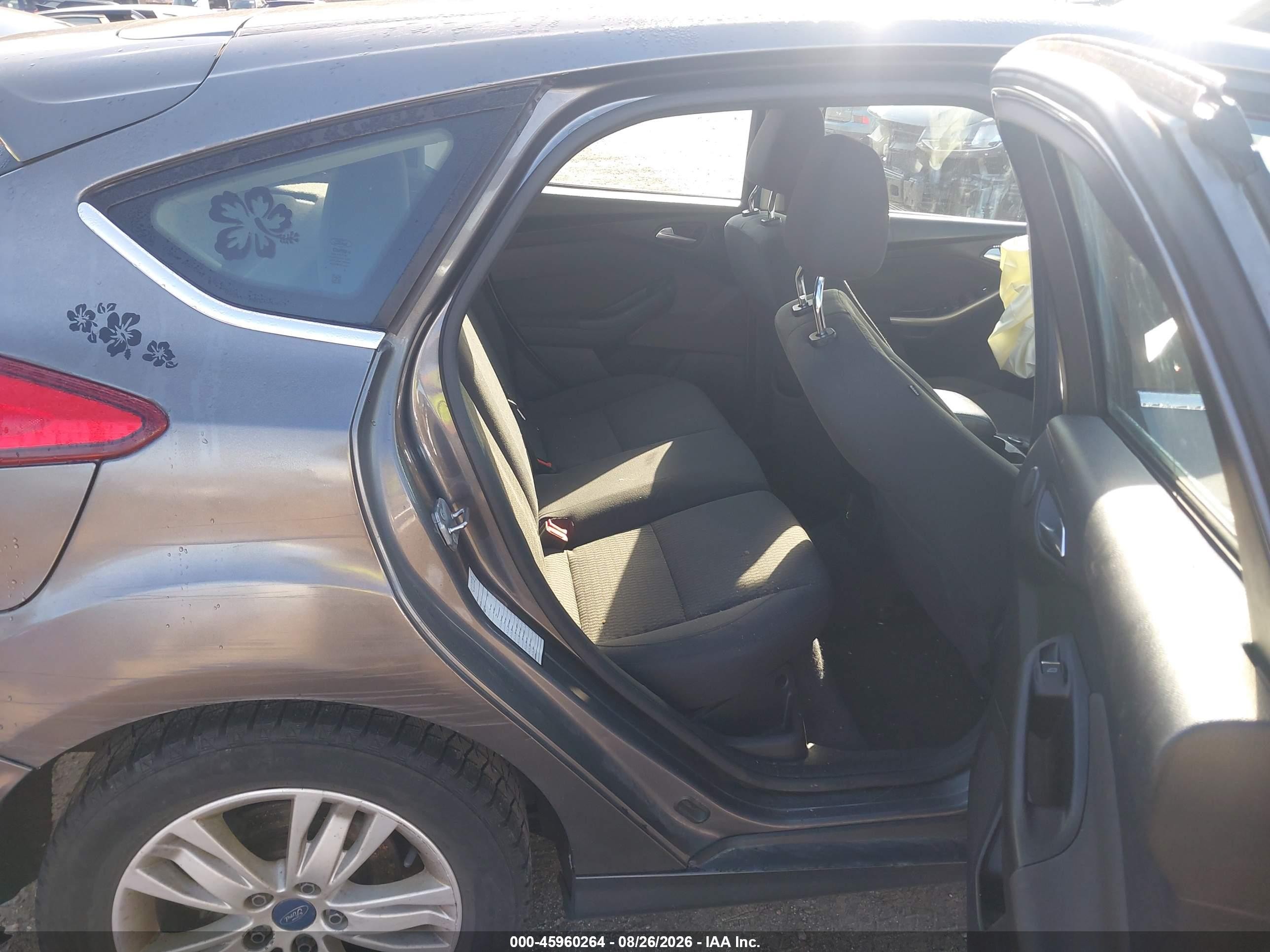 2012 Ford Focus Sel Gray vin: 1FAHP3M29CL358749