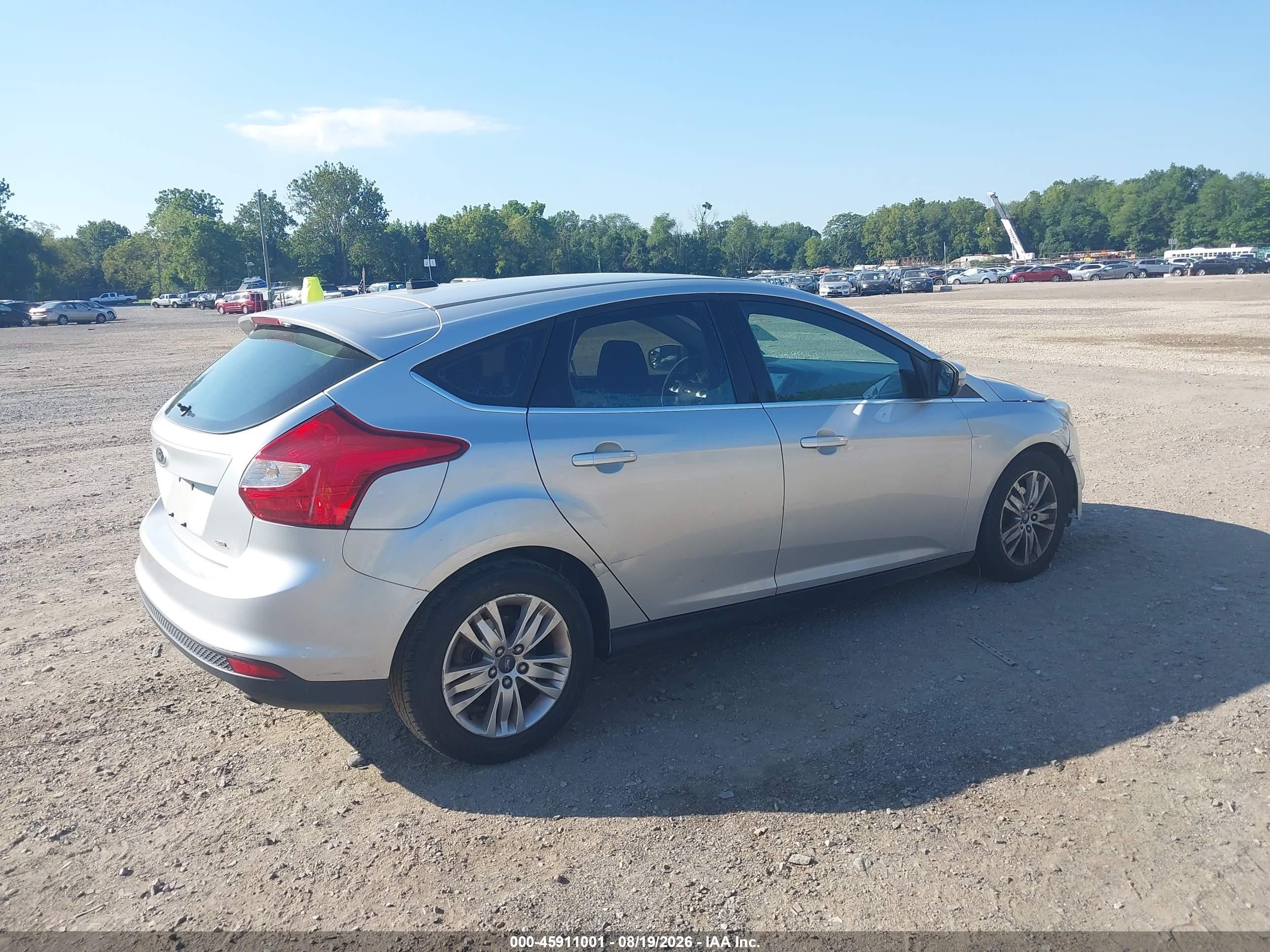 2012 Ford Focus Sel Silver vin: 1FAHP3M29CL367371