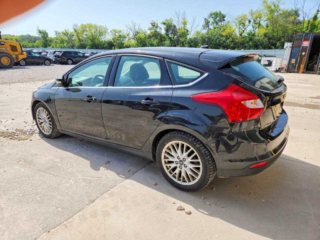 2012 Ford Focus Sel Black vin: 1FAHP3M29CL473884