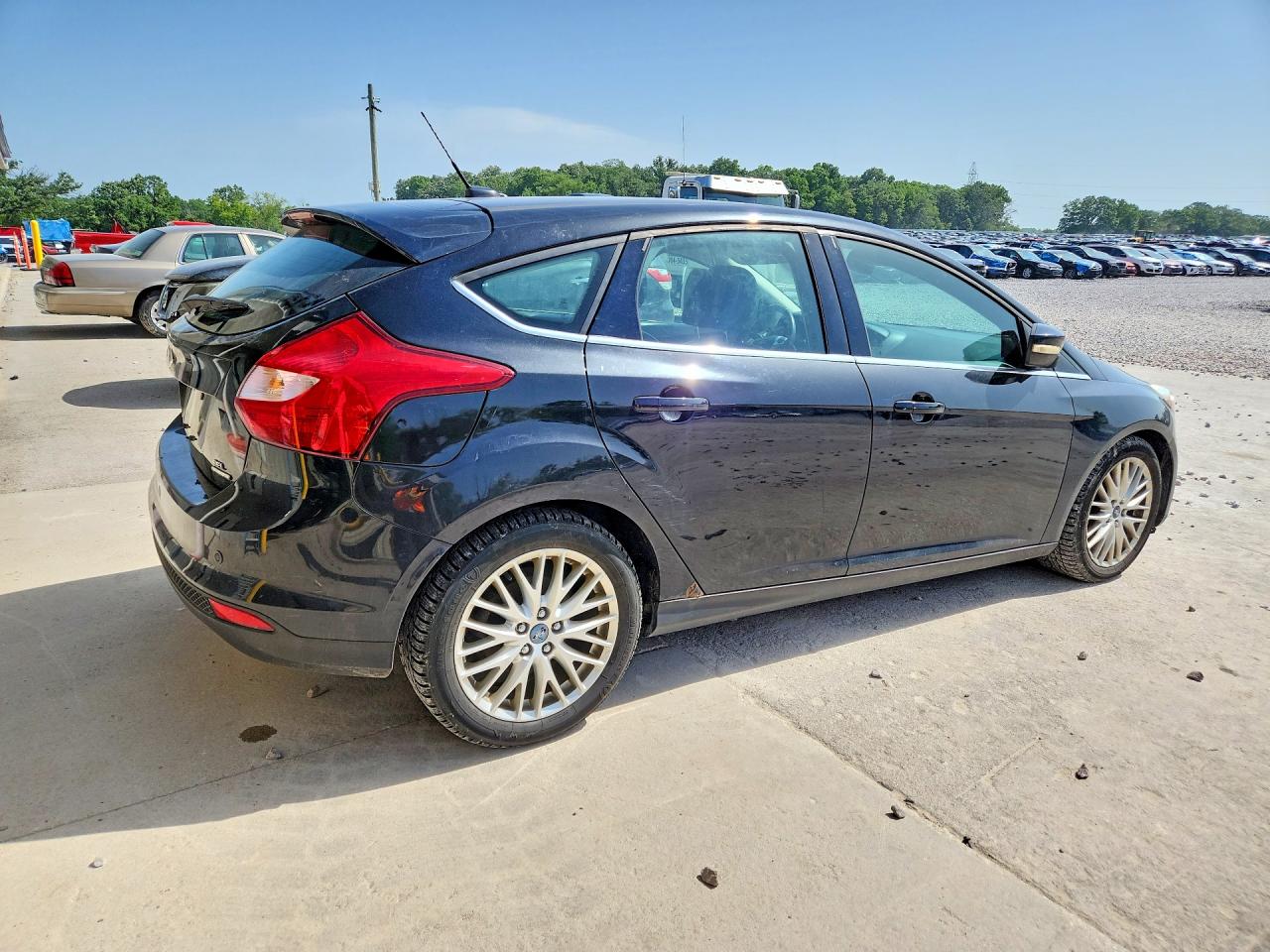 2012 Ford Focus Sel Black vin: 1FAHP3M29CL473884