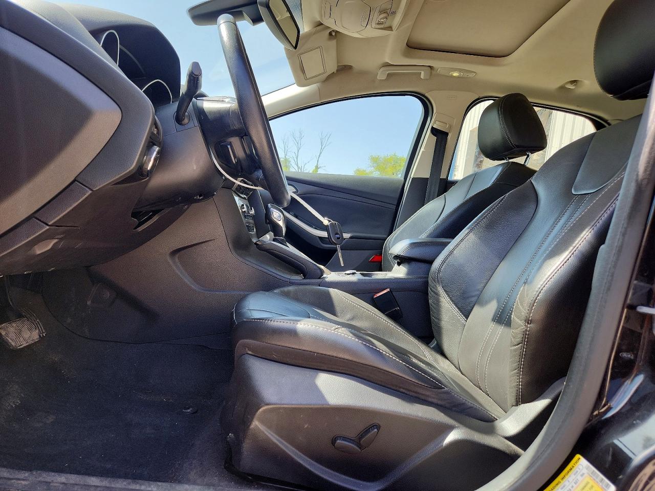 2012 Ford Focus Sel Black vin: 1FAHP3M29CL473884