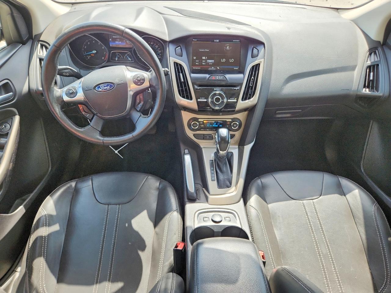 2012 Ford Focus Sel Black vin: 1FAHP3M29CL473884