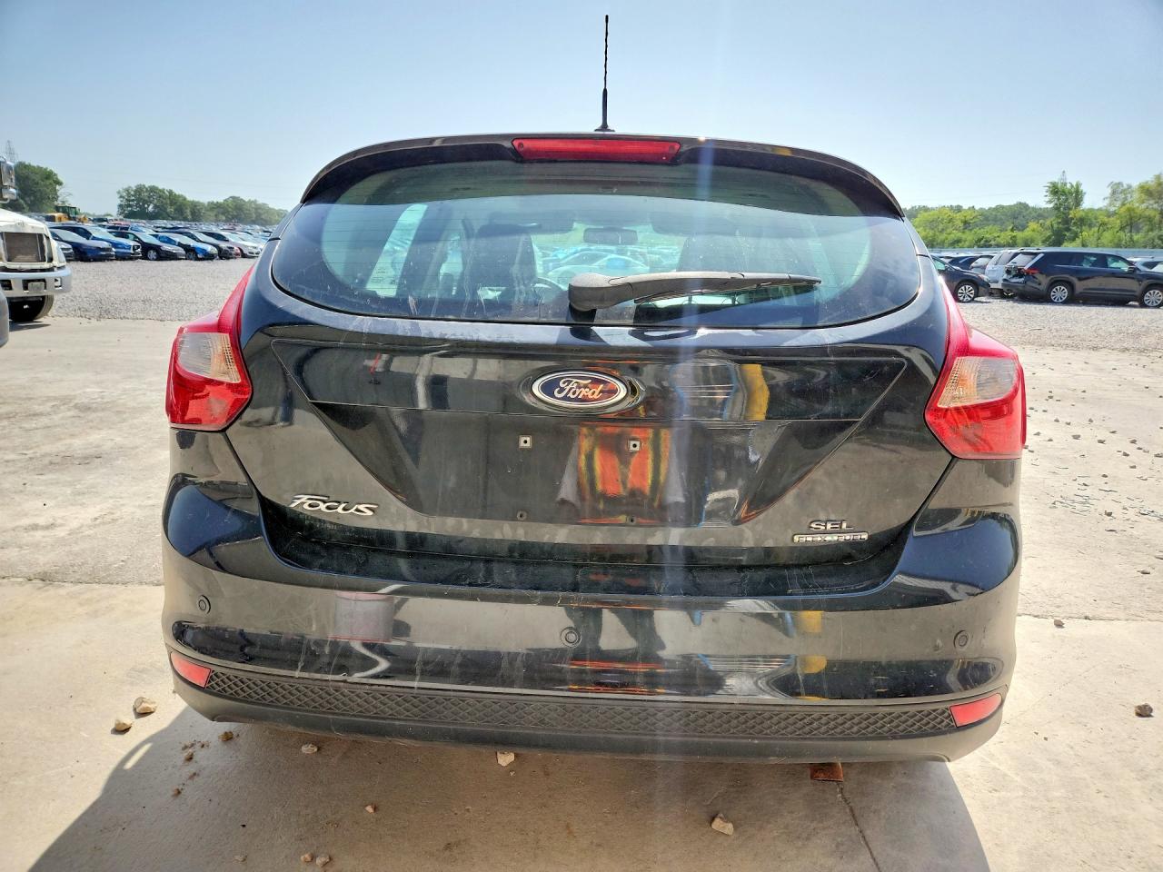 2012 Ford Focus Sel Black vin: 1FAHP3M29CL473884