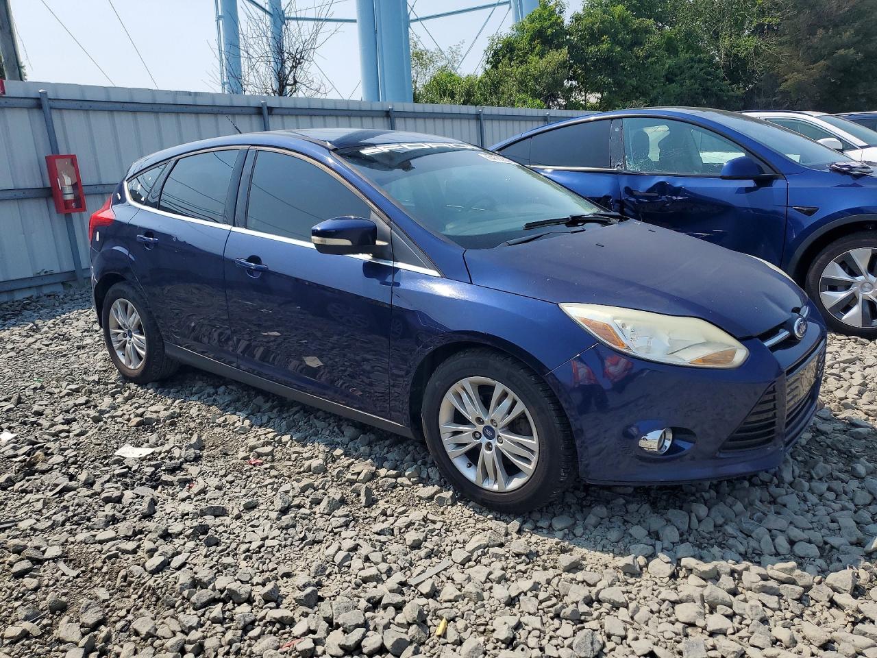 2012 Ford Focus Sel Синий vin: 1FAHP3M2XCL157930