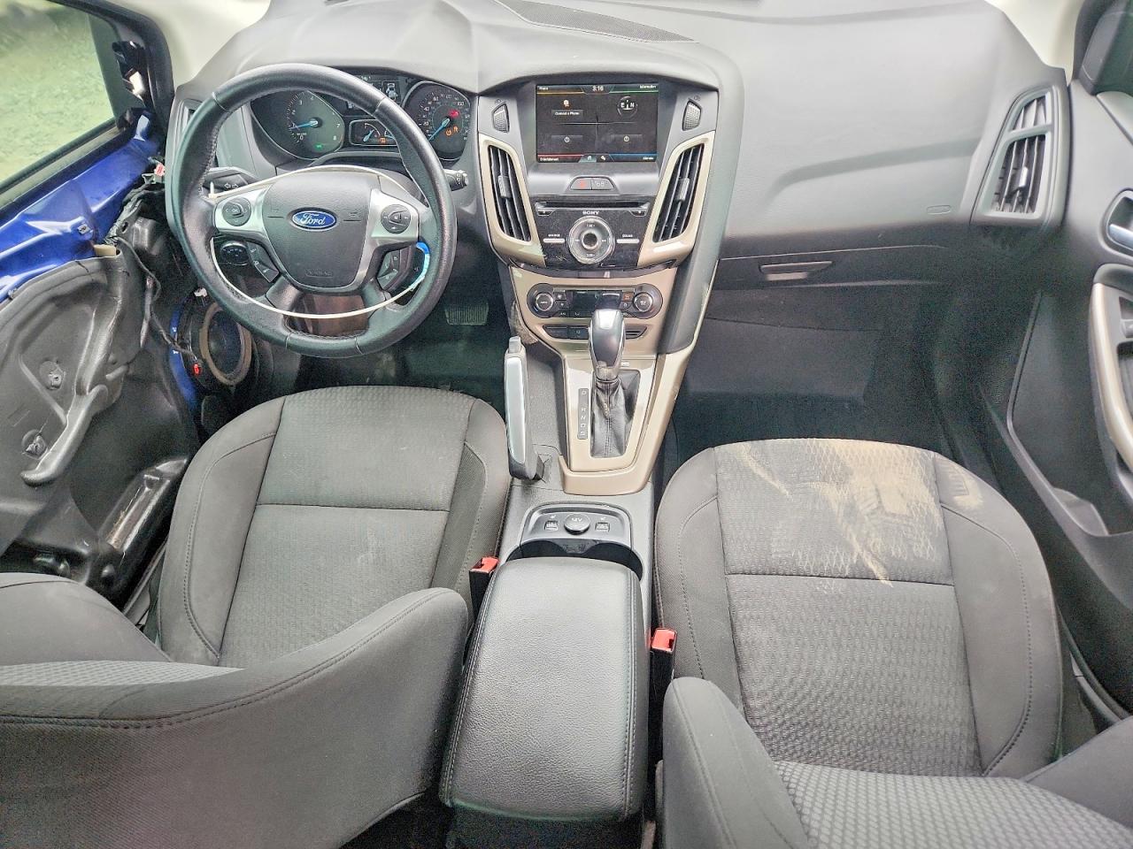 2012 Ford Focus Sel Blue vin: 1FAHP3M2XCL158723