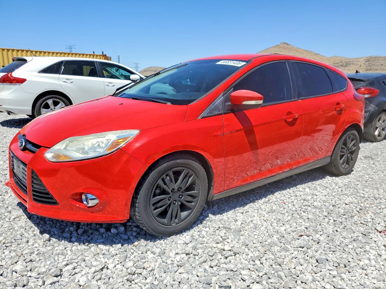 2012 Ford Focus Sel Red vin: 1FAHP3M2XCL367959
