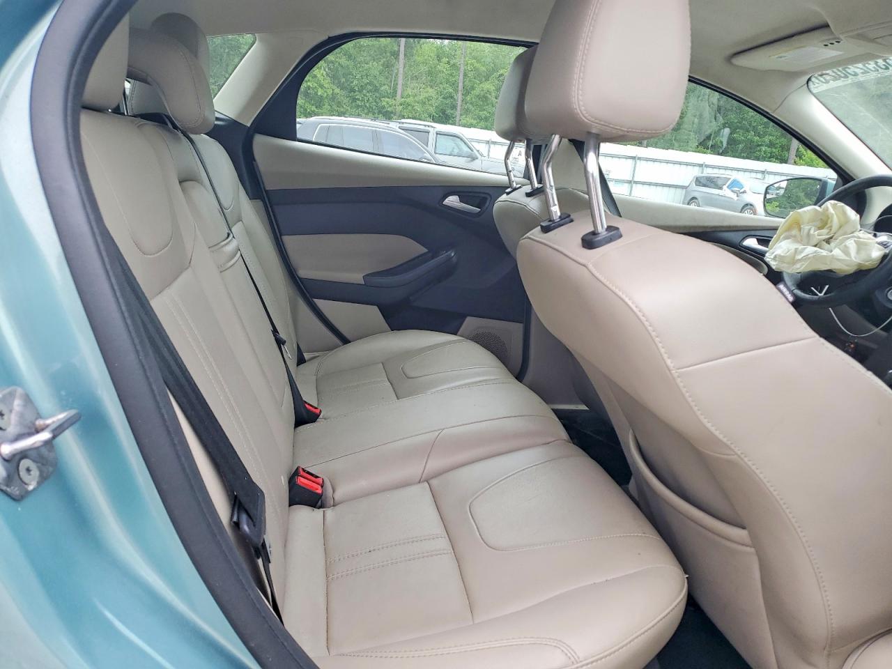 2012 Ford Focus Sel Turquoise vin: 1FAHP3M2XCL377536