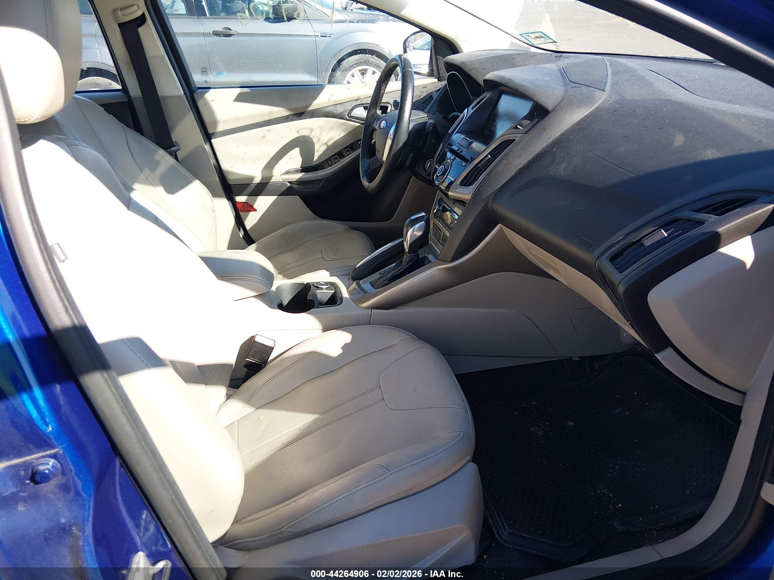2012 Ford Focus Sel Blue vin: 1FAHP3M2XCL378248