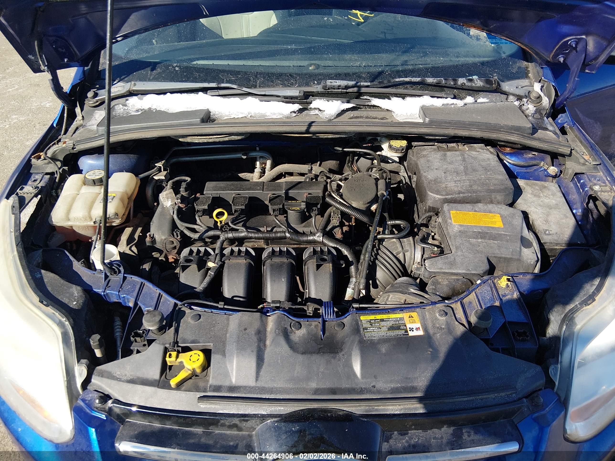 2012 Ford Focus Sel Blue vin: 1FAHP3M2XCL378248