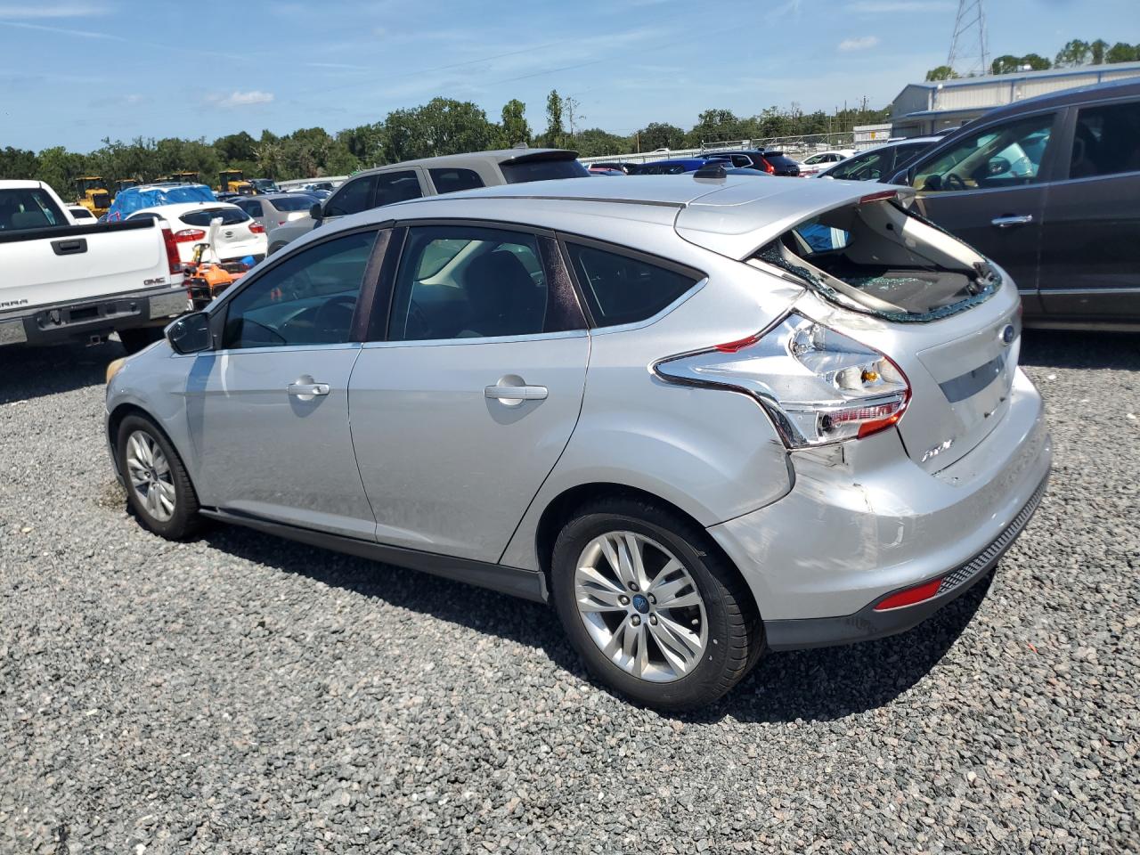 2012 Ford Focus Sel Silver vin: 1FAHP3M2XCL405092