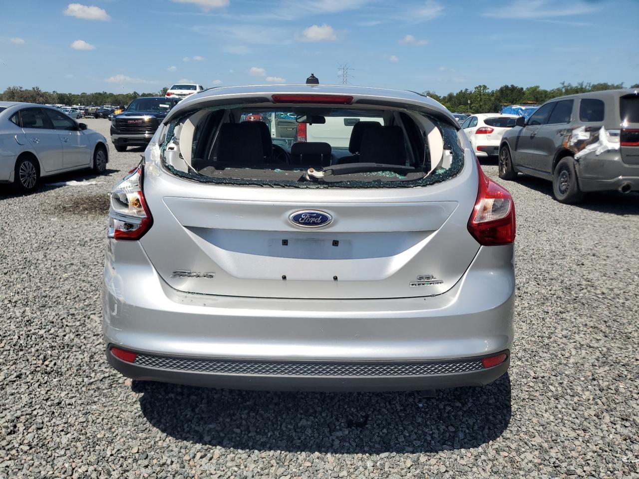 2012 Ford Focus Sel Silver vin: 1FAHP3M2XCL405092