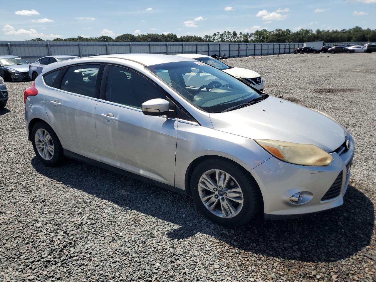 2012 Ford Focus Sel Silver vin: 1FAHP3M2XCL405092