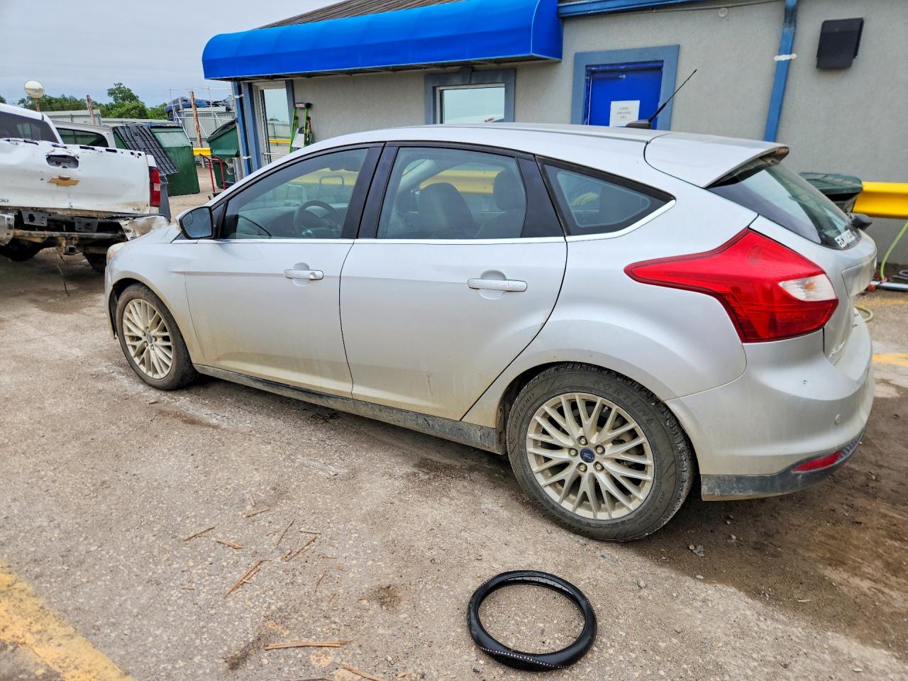 2012 Ford Focus Sel Silver vin: 1FAHP3M2XCL415413