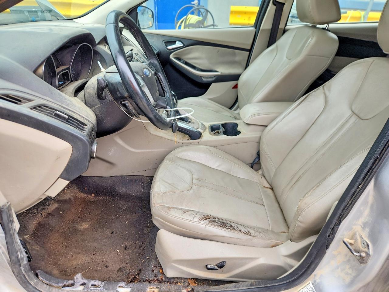 2012 Ford Focus Sel Silver vin: 1FAHP3M2XCL415413