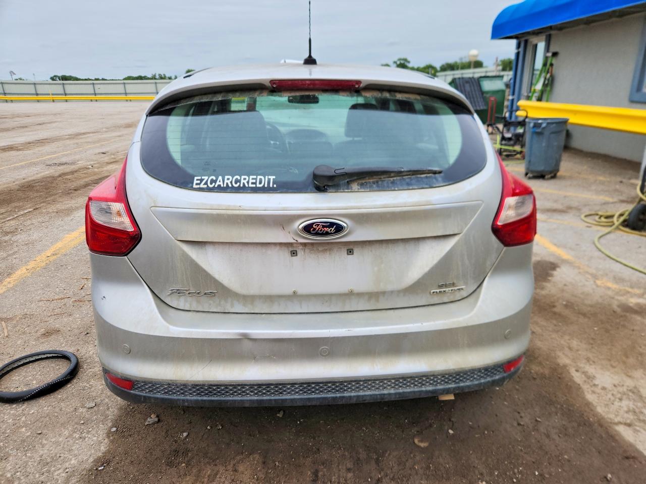 2012 Ford Focus Sel Silver vin: 1FAHP3M2XCL415413
