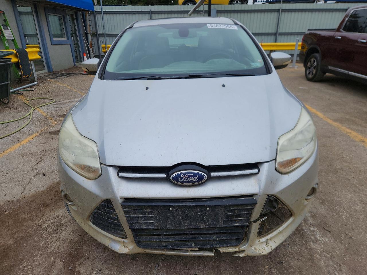2012 Ford Focus Sel Silver vin: 1FAHP3M2XCL415413
