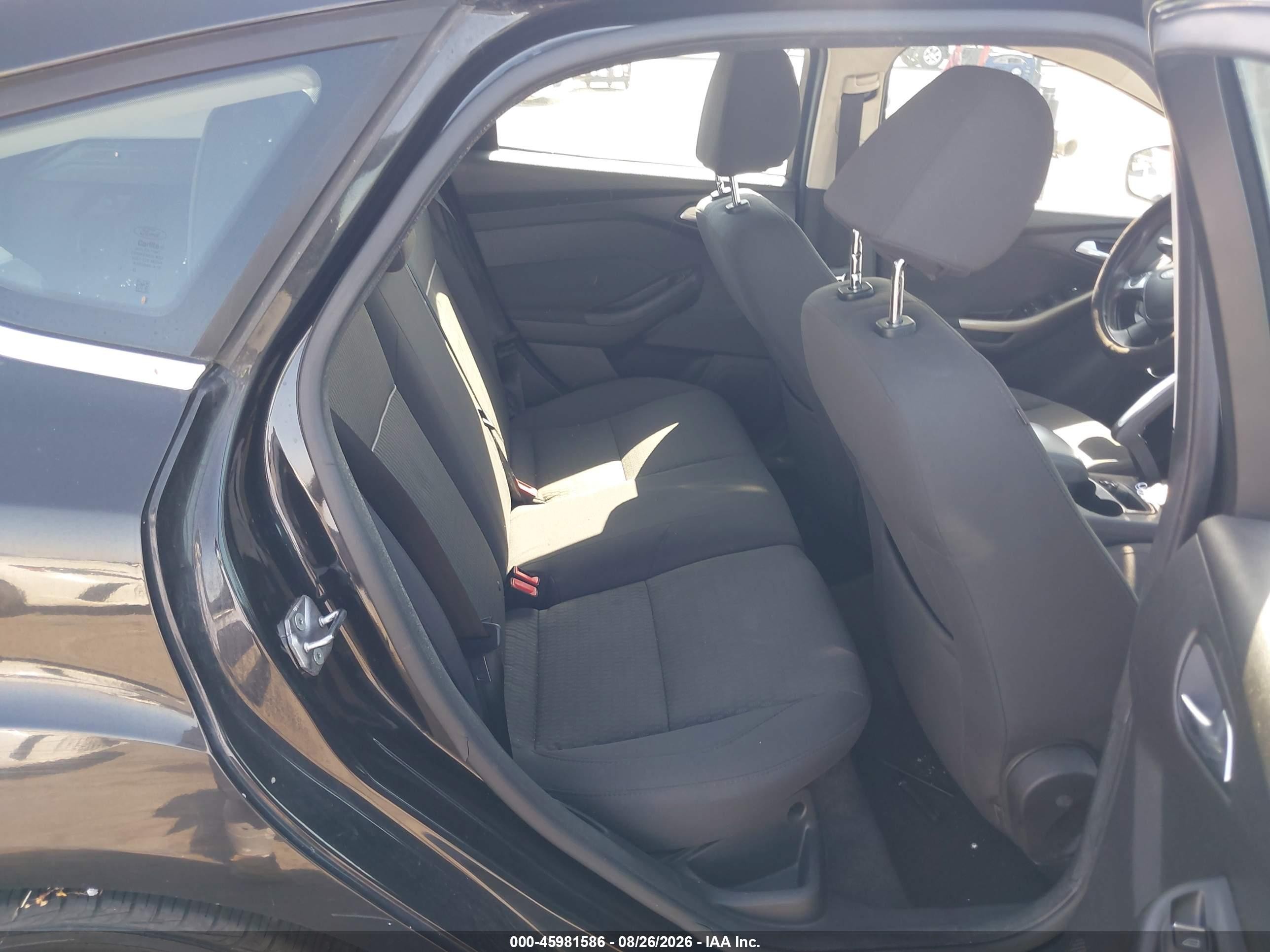 2012 Ford Focus Sel Black vin: 1FAHP3M2XCL422989