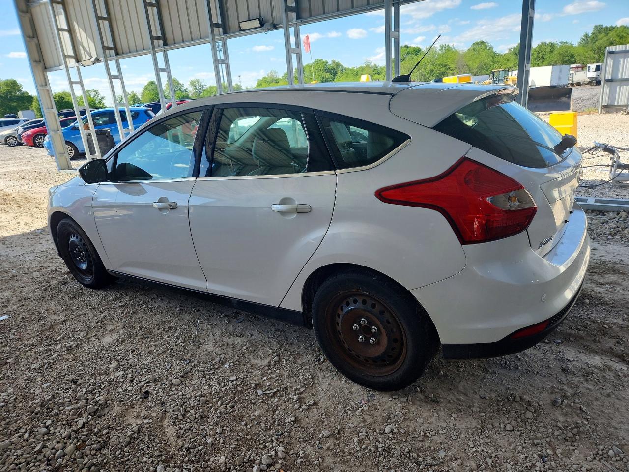 2012 Ford Focus Sel White vin: 1FAHP3M2XCL478995