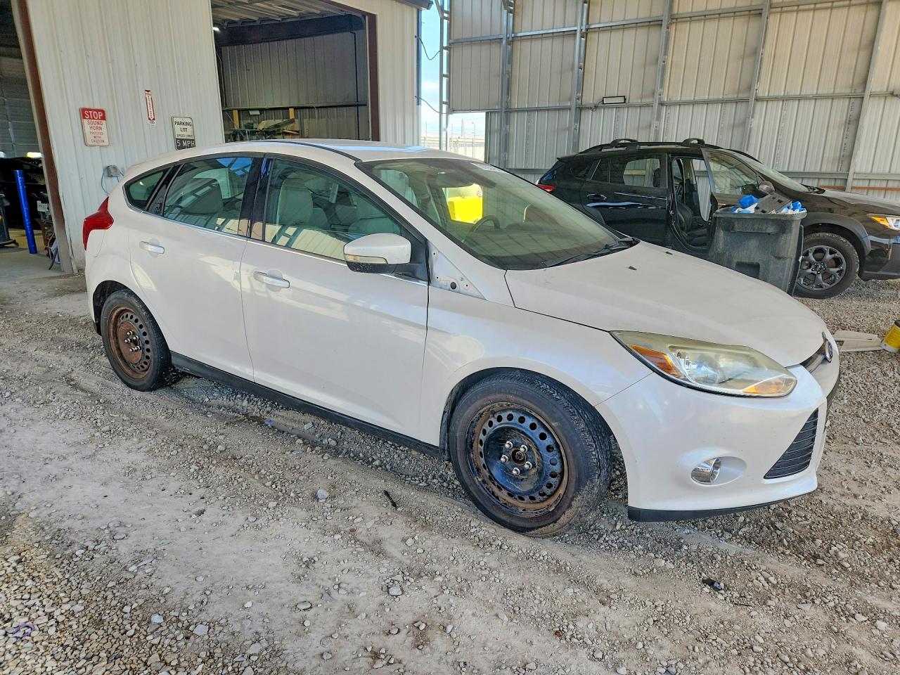 2012 Ford Focus Sel White vin: 1FAHP3M2XCL478995