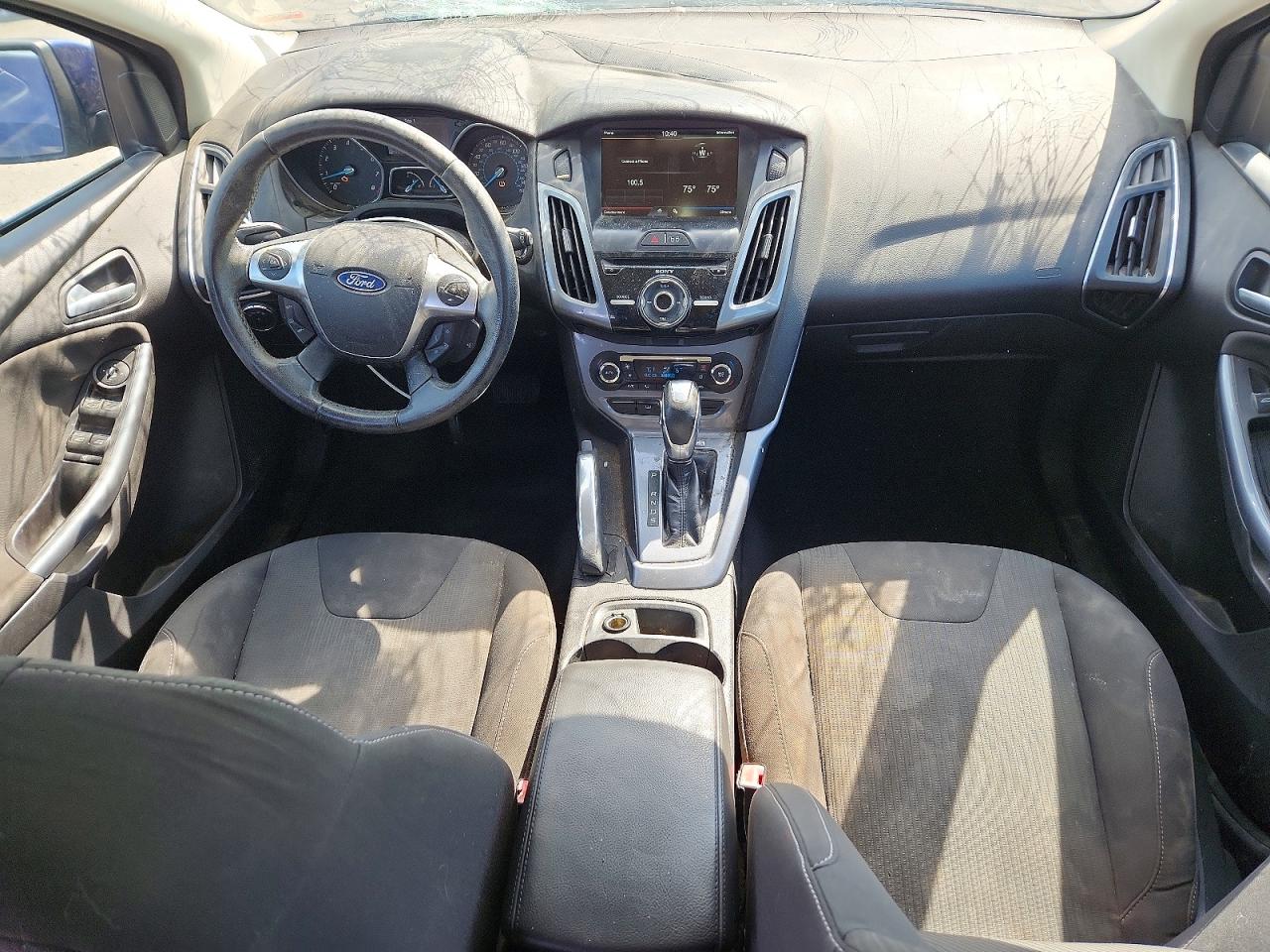 2012 Ford Focus Titanium Blue vin: 1FAHP3N20CL102434