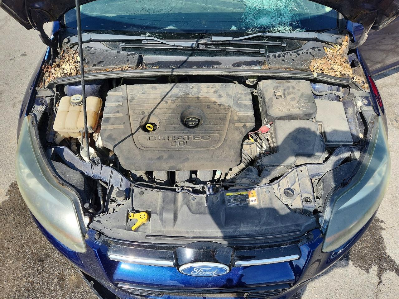 2012 Ford Focus Titanium Blue vin: 1FAHP3N20CL102434