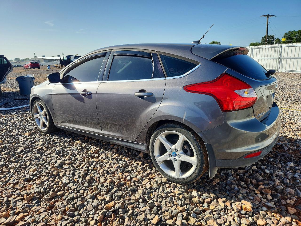 2012 Ford Focus Titanium Gray vin: 1FAHP3N20CL224629