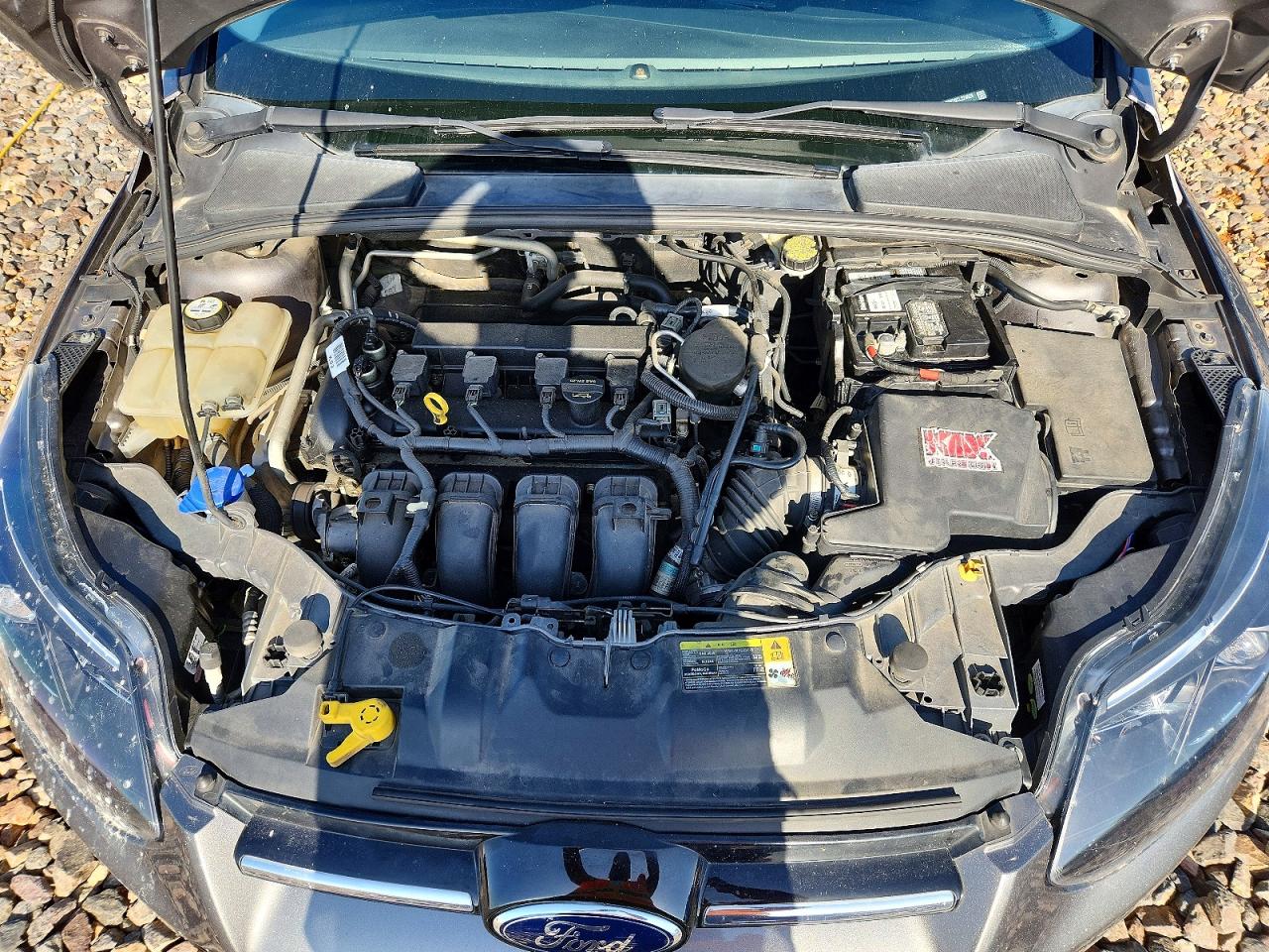 2012 Ford Focus Titanium Gray vin: 1FAHP3N20CL224629