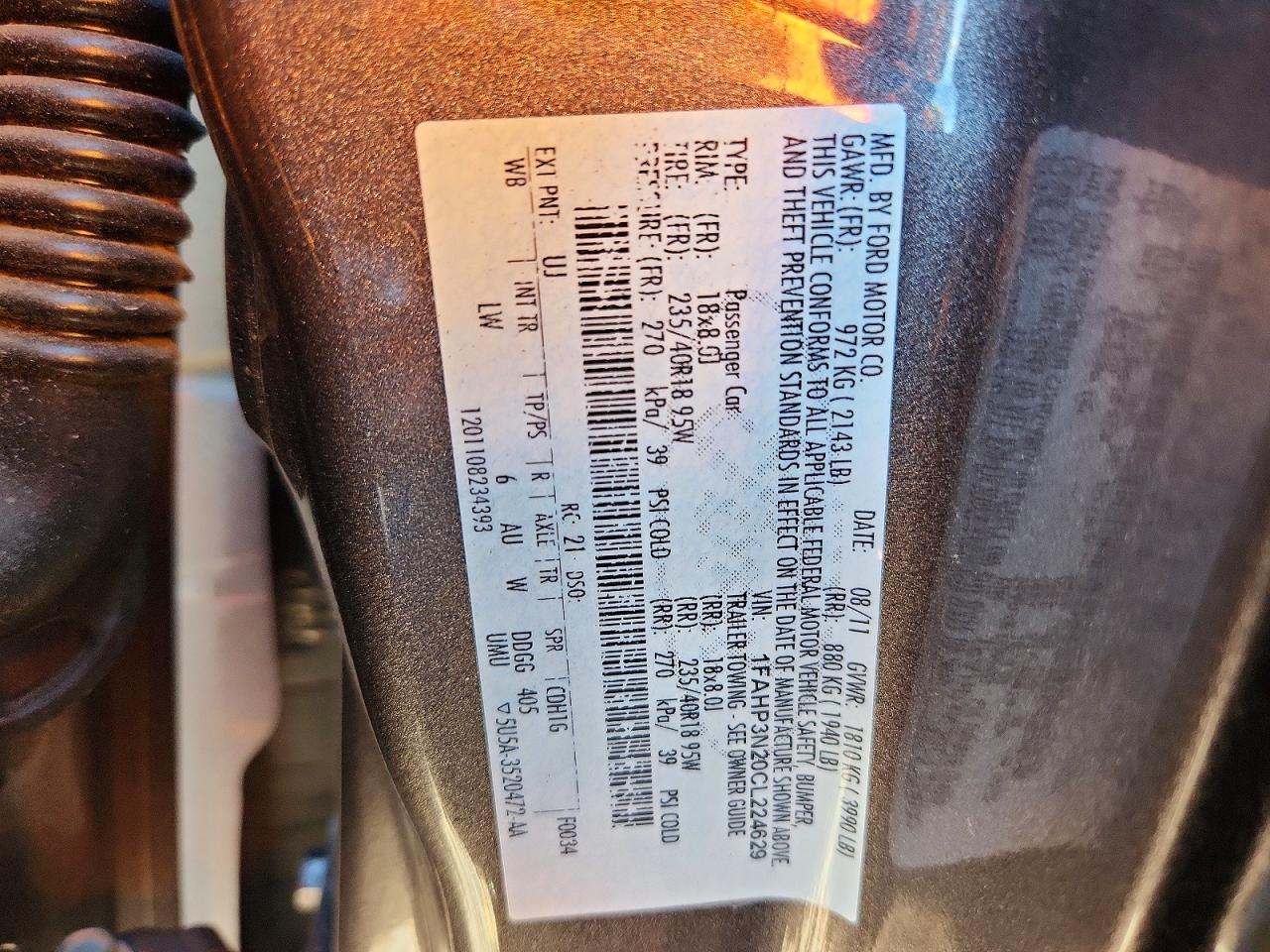2012 Ford Focus Titanium Gray vin: 1FAHP3N20CL224629