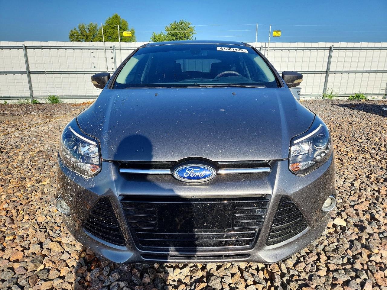 2012 Ford Focus Titanium Gray vin: 1FAHP3N20CL224629