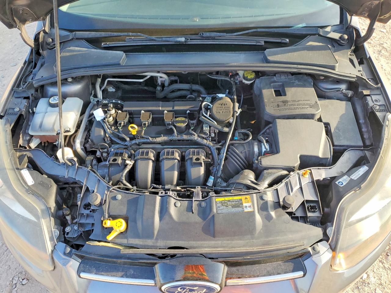 2012 Ford Focus Titanium Gray vin: 1FAHP3N20CL236036