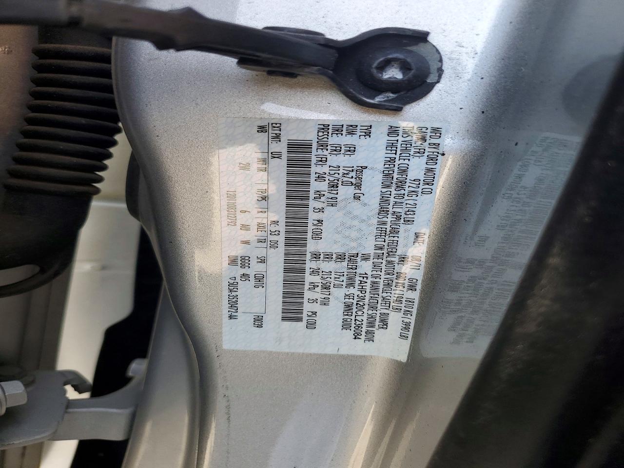 2012 Ford Focus Titanium Silver vin: 1FAHP3N20CL236084