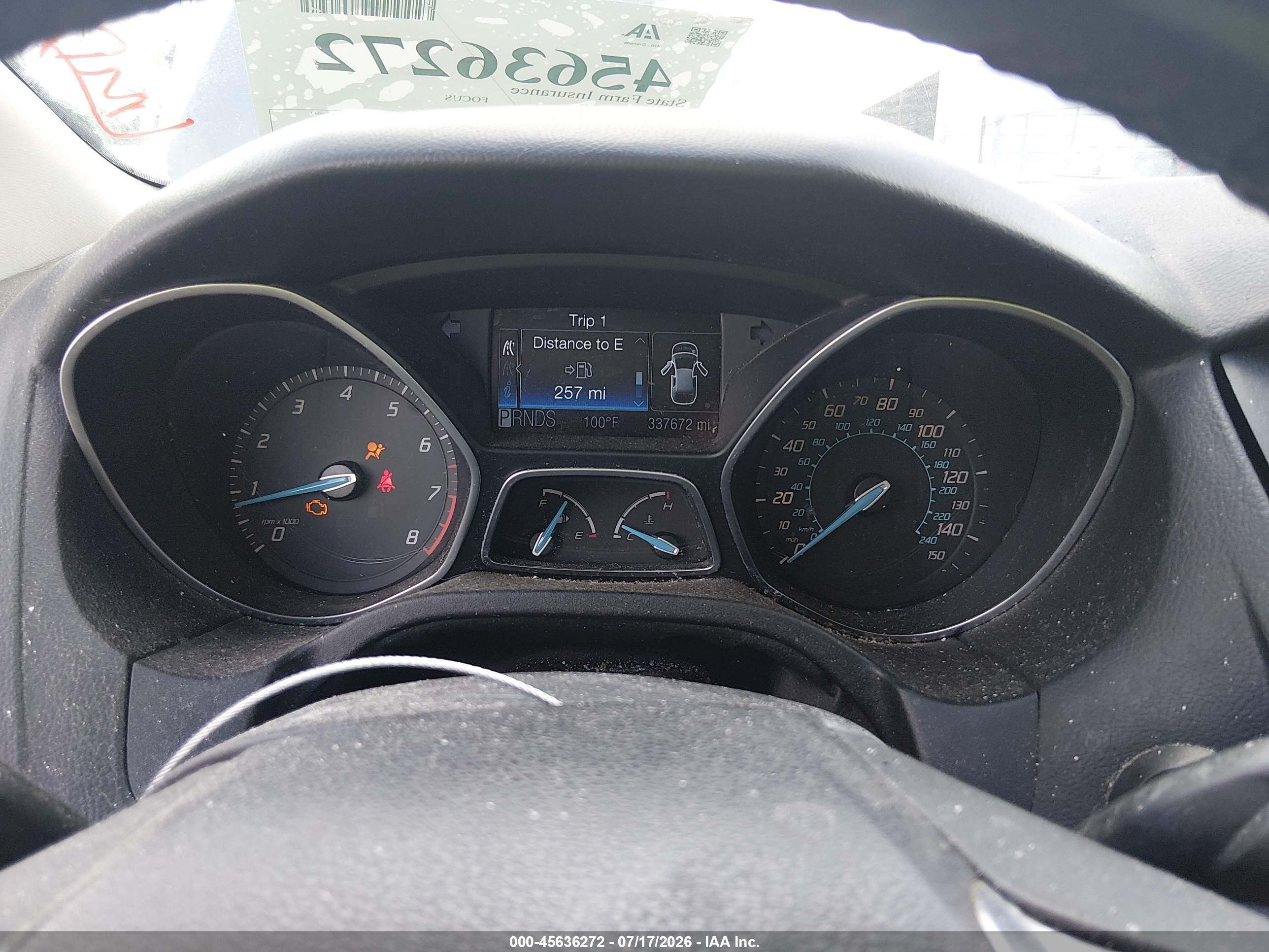 2012 Ford Focus Titanium Gray vin: 1FAHP3N21CL144966