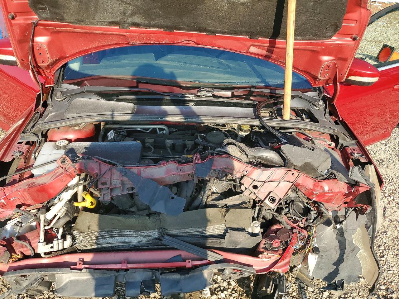 2012 Ford Focus Red vin: 1FAHP3N21CL307342
