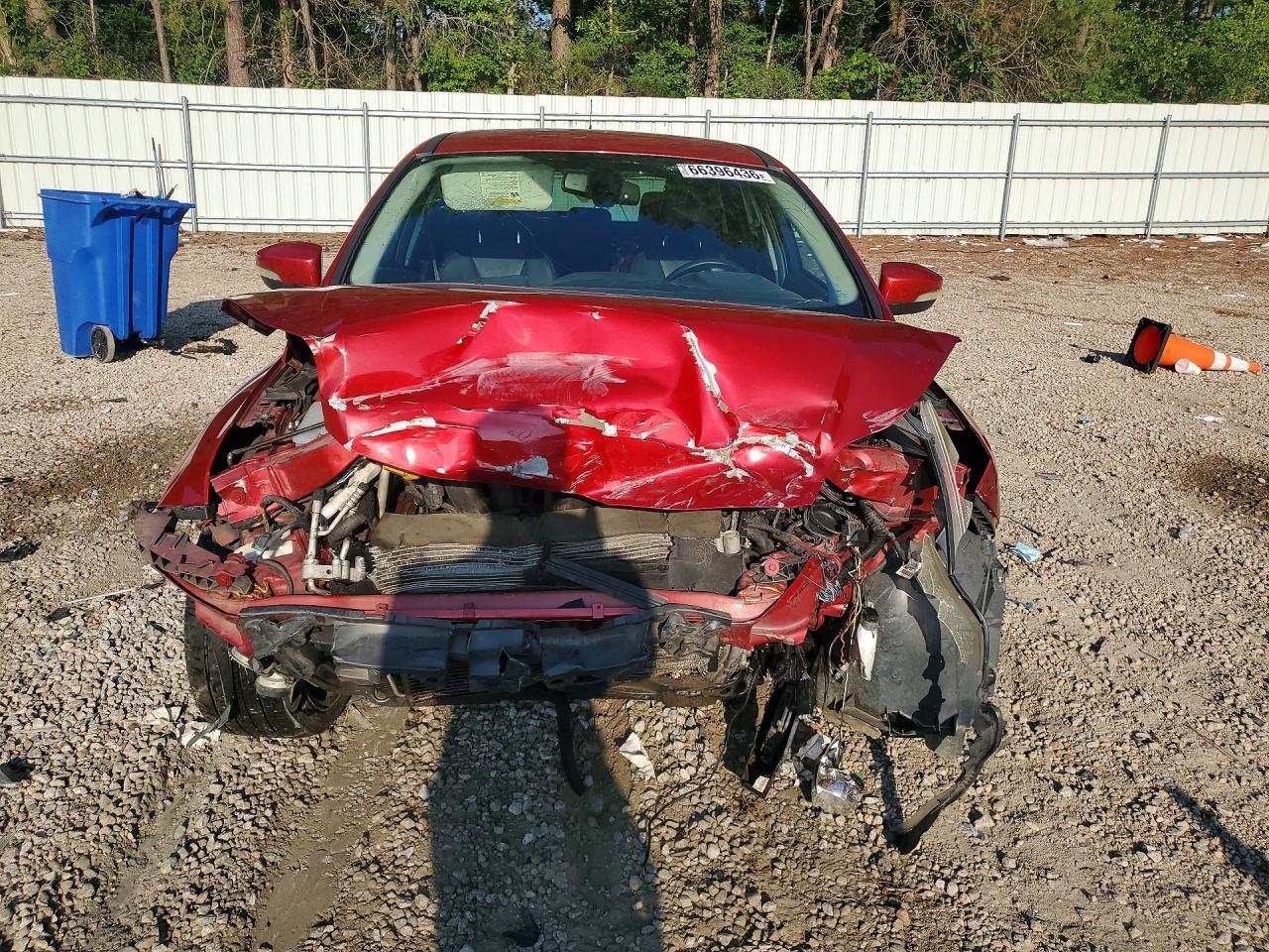 2012 Ford Focus Red vin: 1FAHP3N21CL307342