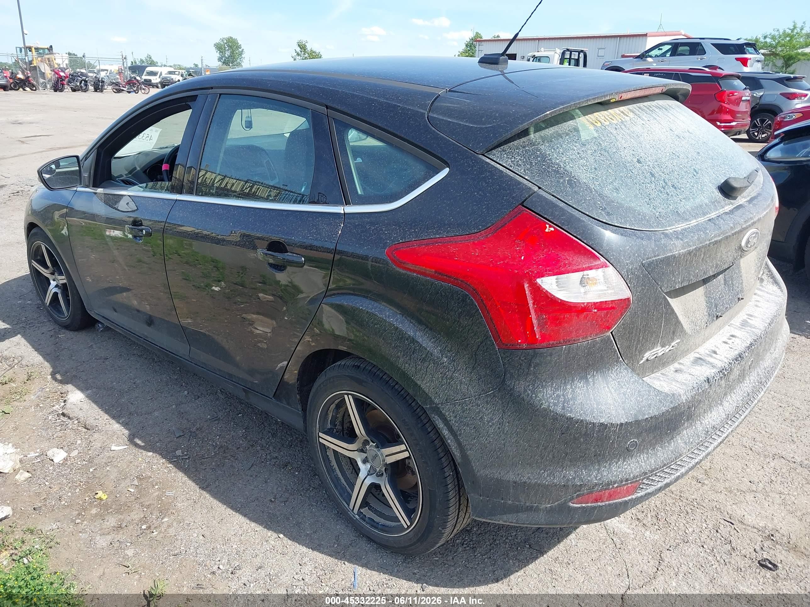 2012 Ford Focus Titanium Black vin: 1FAHP3N22CL354640