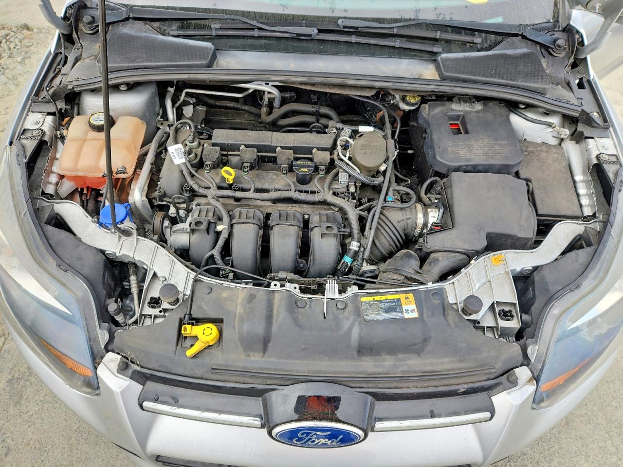 2012 Ford Focus Titanium Silver vin: 1FAHP3N23CL295341