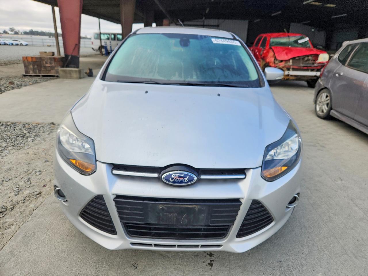 2012 Ford Focus Titanium Silver vin: 1FAHP3N23CL295341