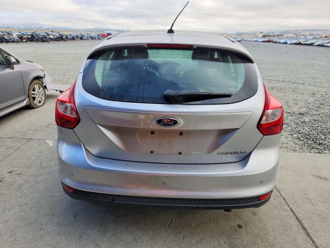 2012 Ford Focus Titanium Silver vin: 1FAHP3N23CL295341