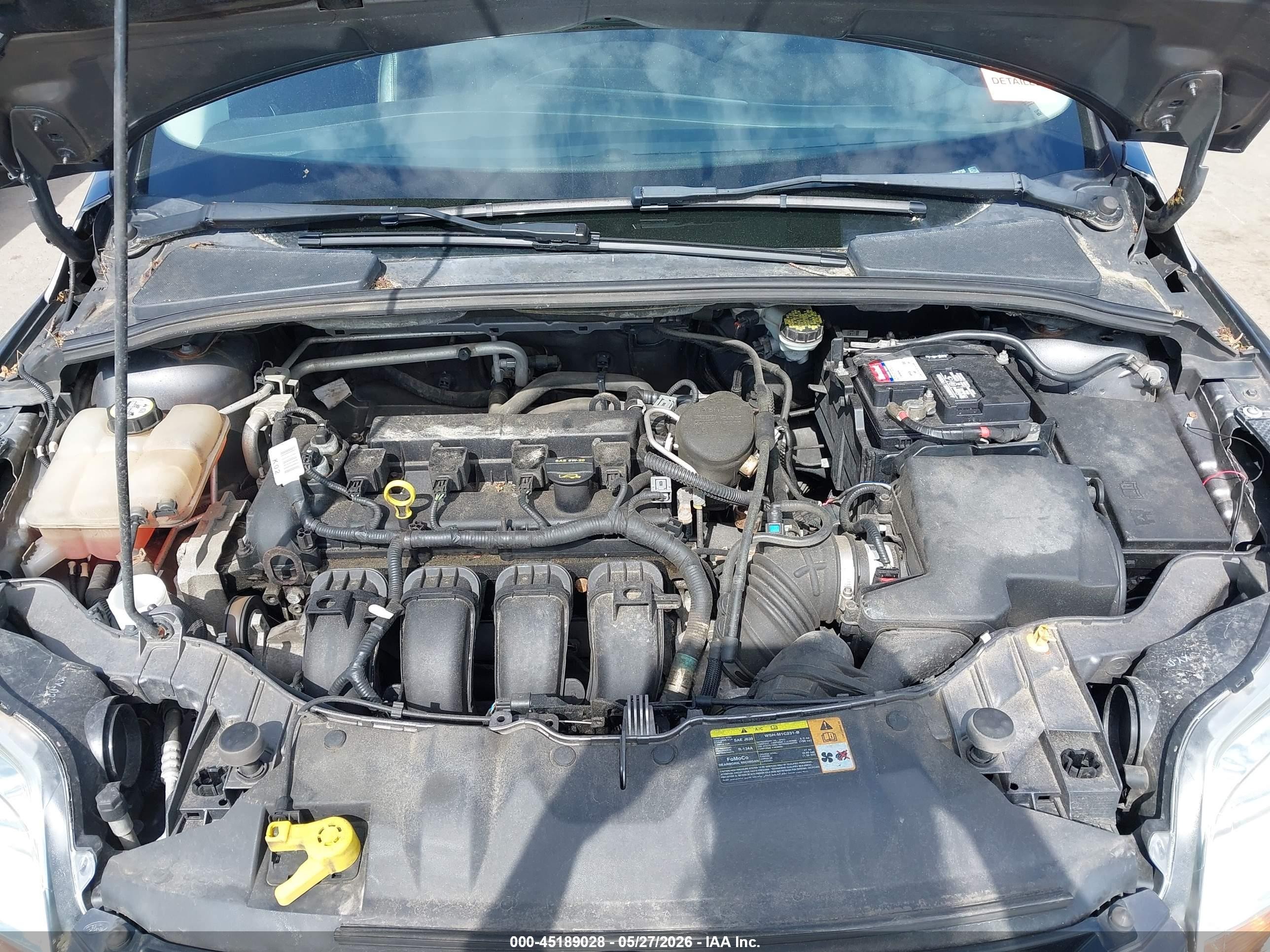 2012 Ford Focus Titanium Gray vin: 1FAHP3N24CL366238