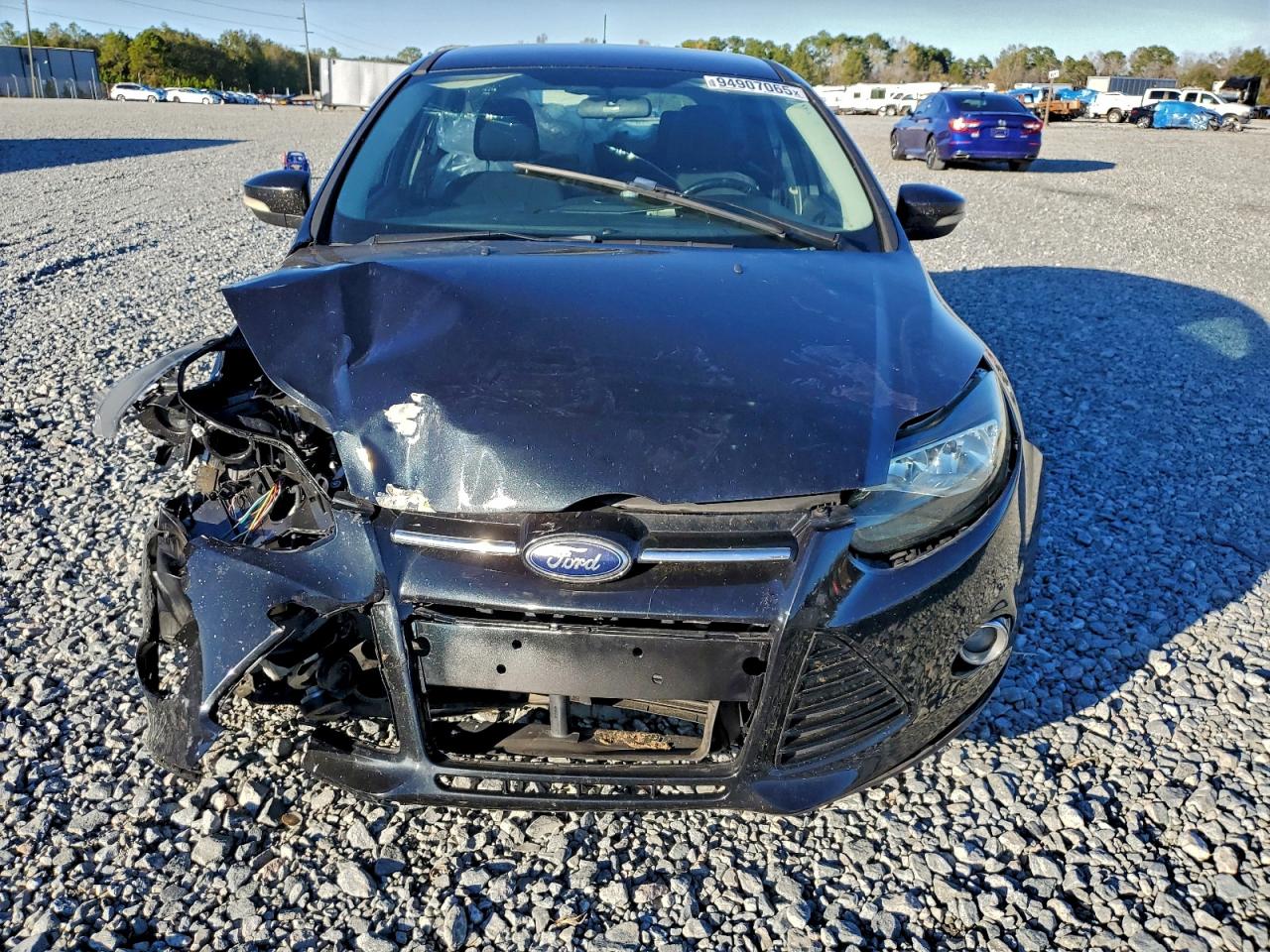 2012 Ford Focus S Black vin: 1FAHP3N24CL407824