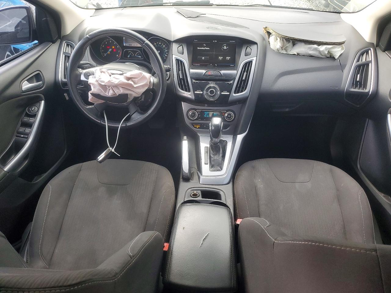 2012 Ford Focus S Black vin: 1FAHP3N24CL407824