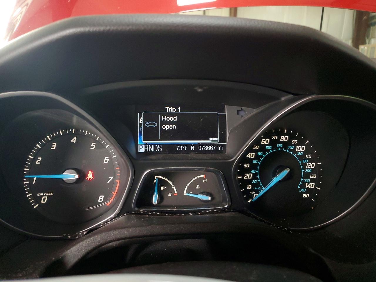 2012 Ford Focus Titanium Красный vin: 1FAHP3N24CL453265