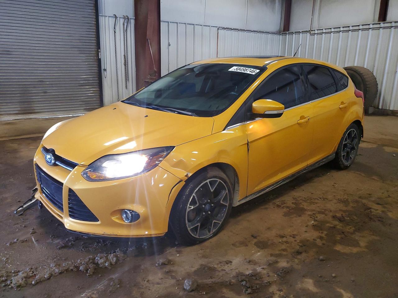 2012 Ford Focus Titanium Gold vin: 1FAHP3N25CL145313