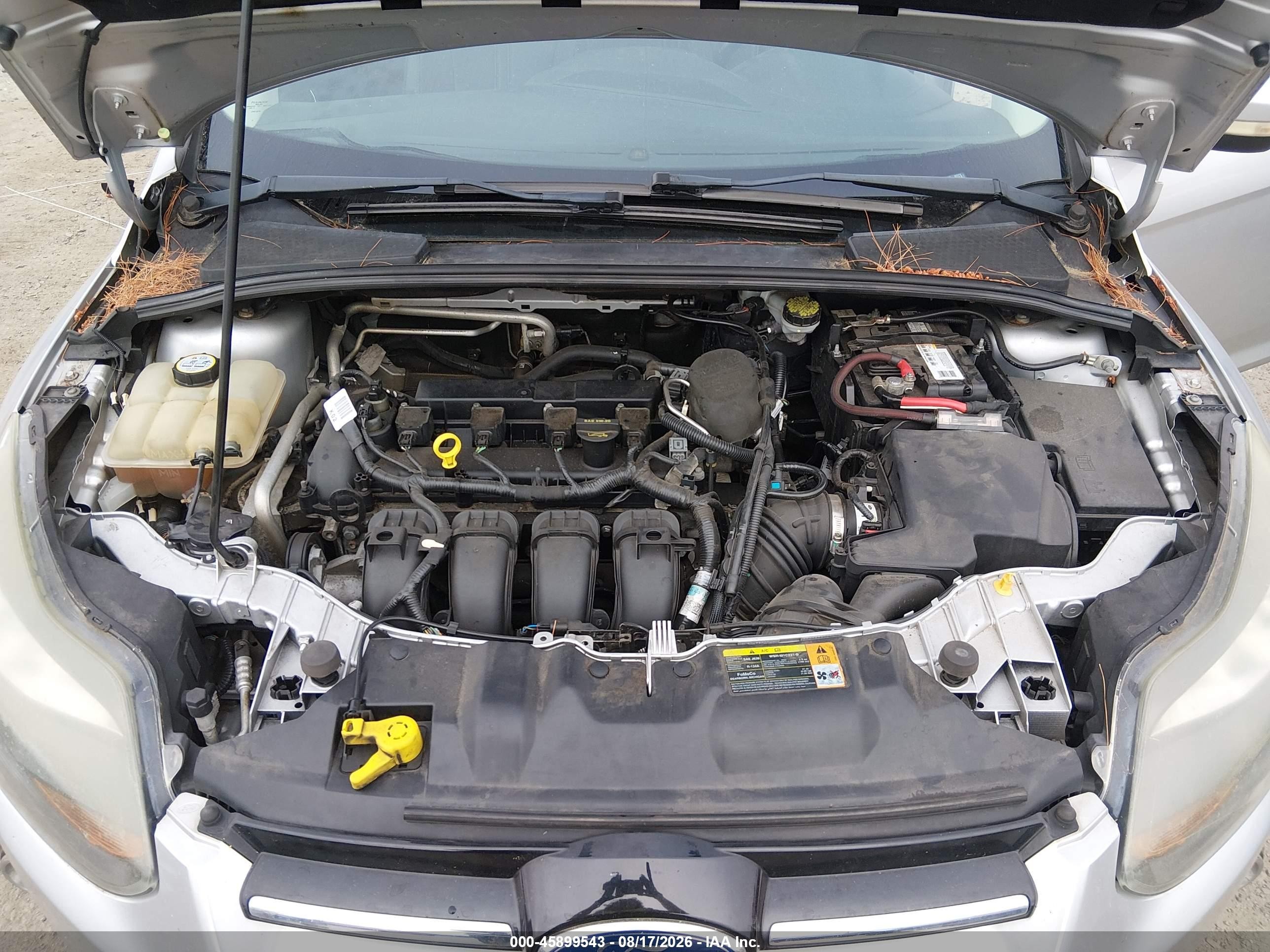 2012 Ford Focus Titanium Silver vin: 1FAHP3N25CL227588