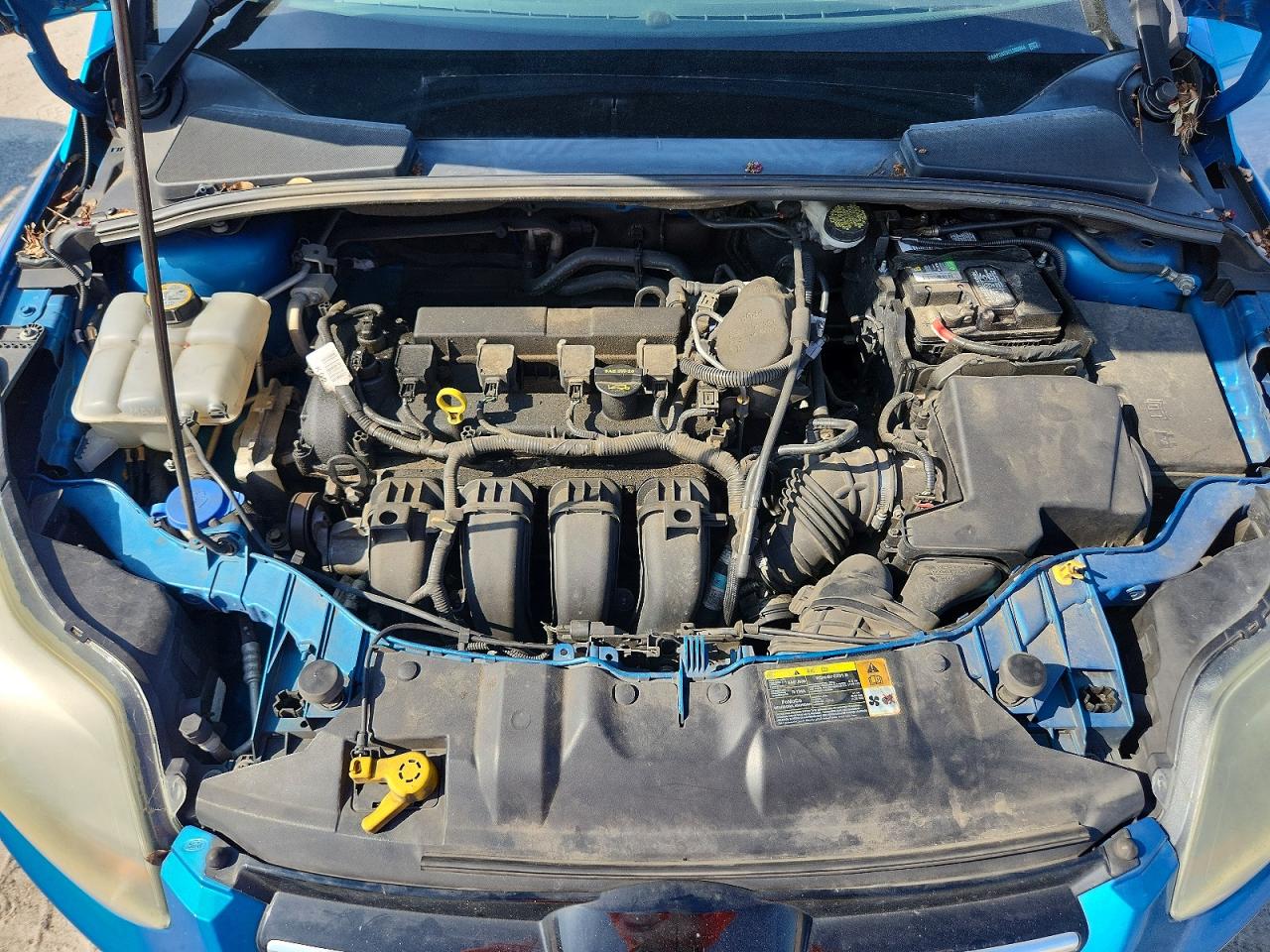 2012 Ford Focus Titanium Blue vin: 1FAHP3N25CL389964