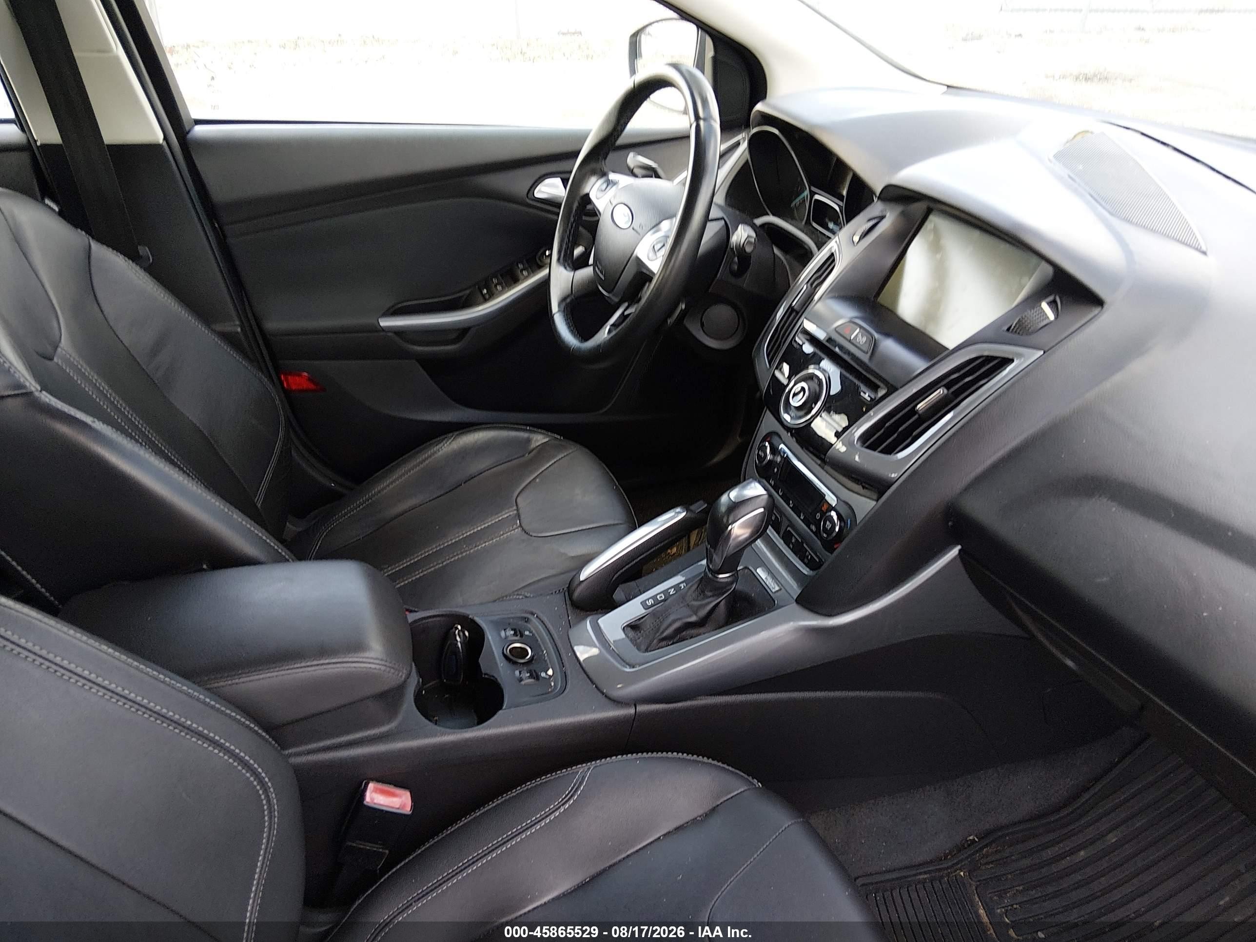 2012 Ford Focus Titanium Серый vin: 1FAHP3N26CL160662