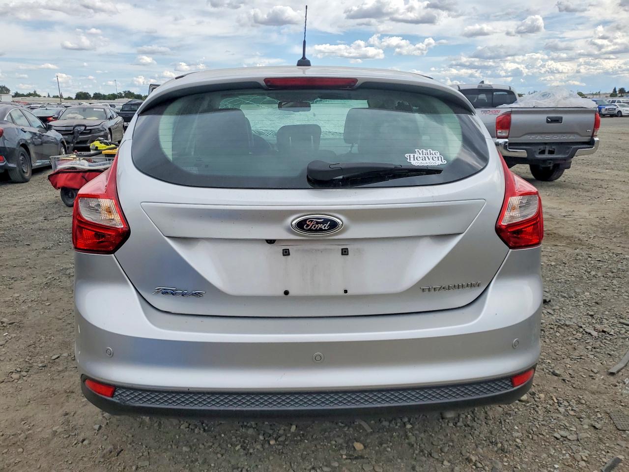 2012 Ford Focus Titanium Silver vin: 1FAHP3N26CL302475
