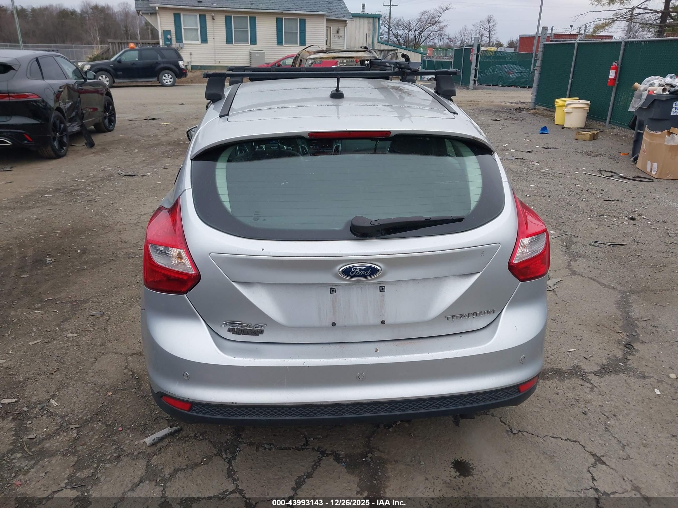 2012 Ford Focus Titanium Silver vin: 1FAHP3N26CL308955